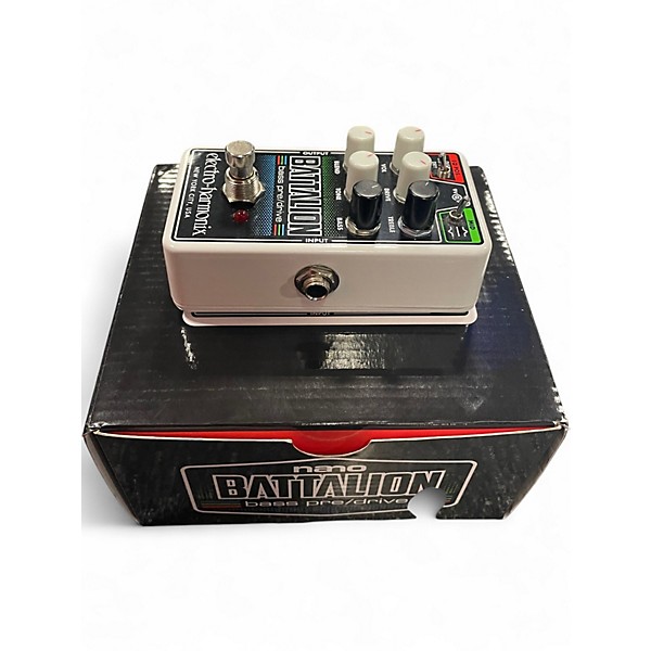 Used Electro-Harmonix BATTALION Bass Effect Pedal