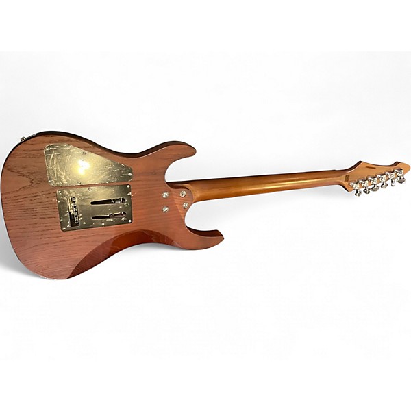 Used Aria Pro Ii Mac-series Natural mahogany Solid Body Electric Guitar