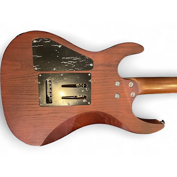 Used Aria Pro Ii Mac-series Natural mahogany Solid Body Electric Guitar