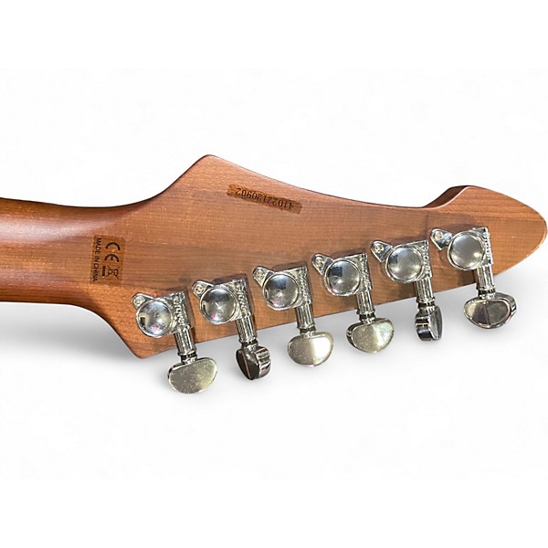 Used Aria Pro Ii Mac-series Natural mahogany Solid Body Electric Guitar