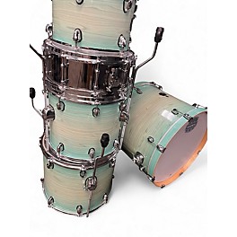 Used Mapex 6 Piece Armory Series Exotic Fusion  Ultramarine Gloss Drum Kit