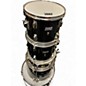 Used TKO 5 Piece 5-PC DRUM SET BLACK Drum Kit