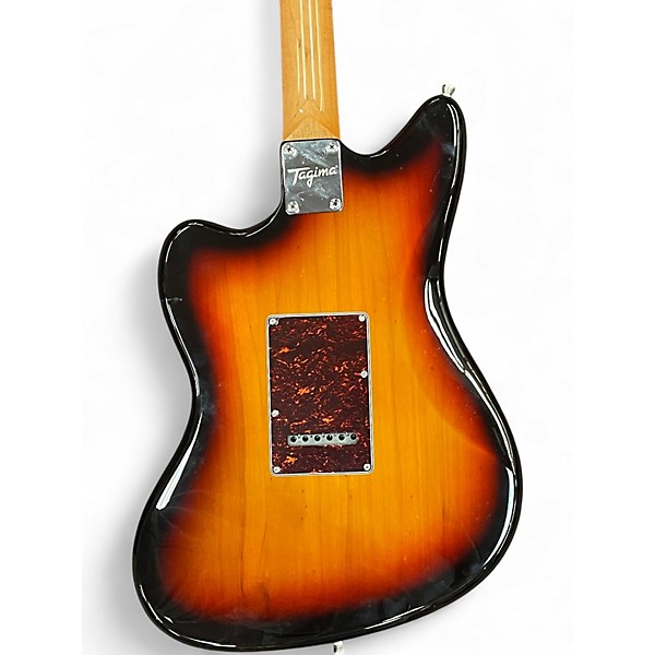 Used Tagima TW61 2 Tone Sunburst Solid Body Electric Guitar