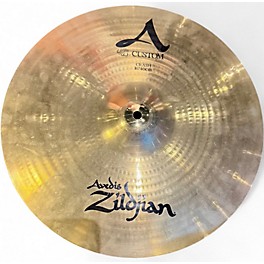 Used Zildjian 16in A Custom Crash Cymbal