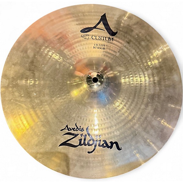 Used Zildjian 16in A Custom Crash Cymbal