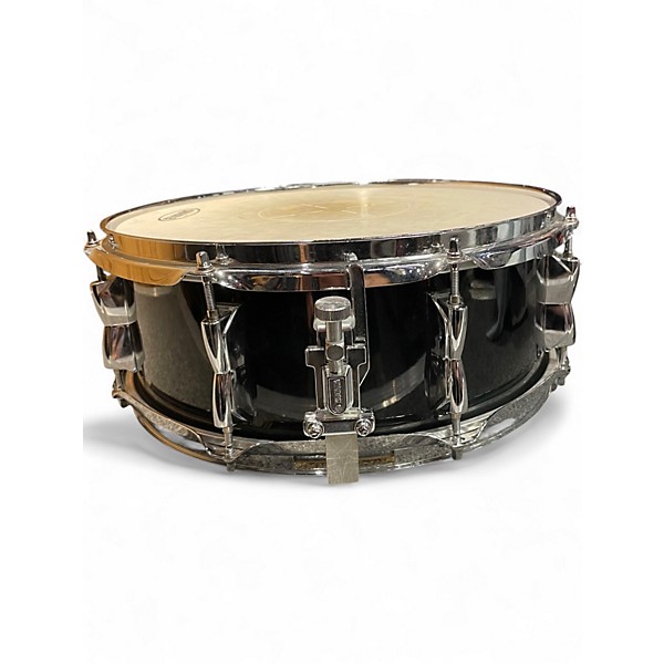 Used Yamaha 14X6 wood shell snare laquer black Drum