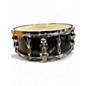 Used Yamaha 14X6 wood shell snare laquer black Drum
