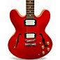 Used Epiphone DOT CH Candy Apple Red Hollow Body Electric Guitar