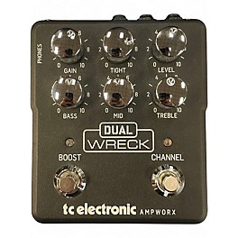 Used TC Electronic DUAL WRECK Battery Powered Amp