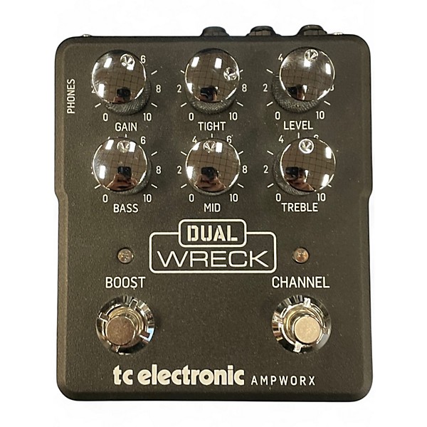 Used TC Electronic DUAL WRECK Battery Powered Amp