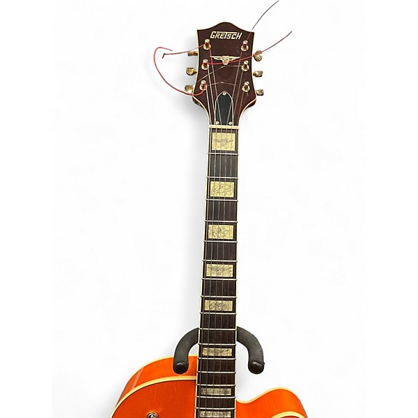 Used Gretsch Guitars G6120w Orange Hollow Body Electric Guitar
