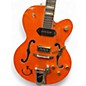 Used Gretsch Guitars G6120w Orange Hollow Body Electric Guitar