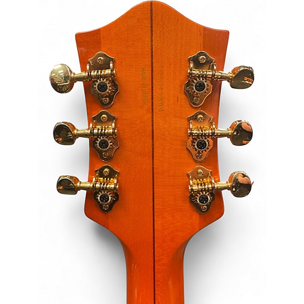 Used Gretsch Guitars G6120w Orange Hollow Body Electric Guitar