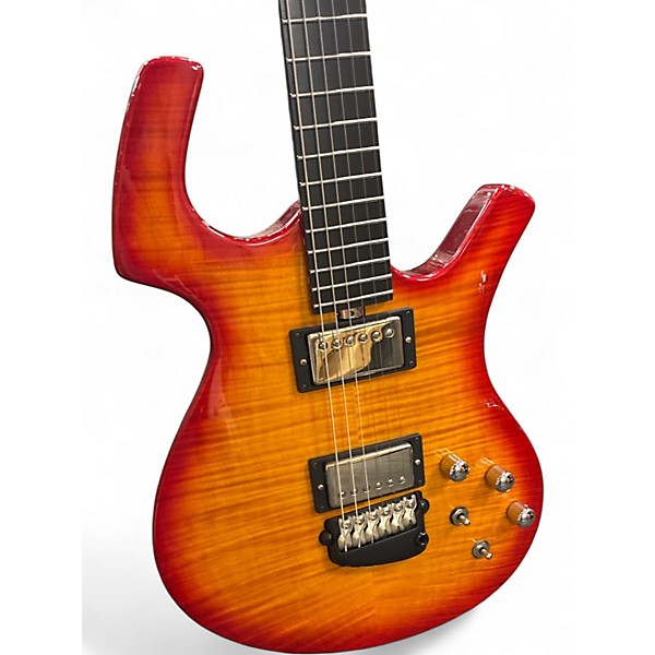 Used Parker Guitars Nitefly Mojo cherry flame Solid Body Electric Guitar