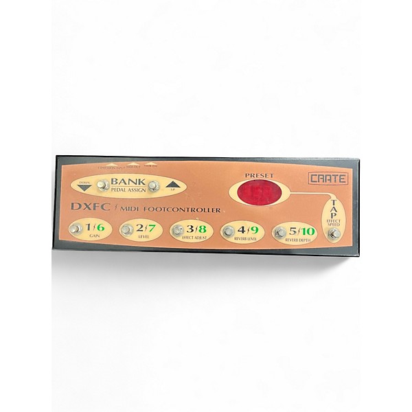 Used Crate DXJ112 W/ DXFC MIDI Ftsw Guitar Combo Amp