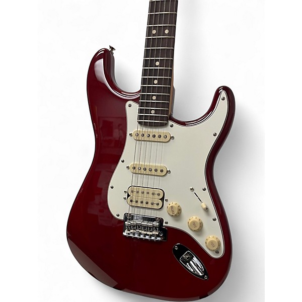 Used Fender Player II Stratocaster Chambered Mahogany Body Rosewood Fing Transparent Cherry burst Solid Body Electric Guitar