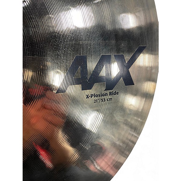 Used SABIAN 21in AAX X-Plosion Ride Cymbal