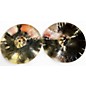 Used SABIAN 15in AAX HI HAT PAIR BRILLIANT Cymbal thumbnail