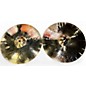 Used SABIAN 15in AAX HI HAT PAIR BRILLIANT Cymbal