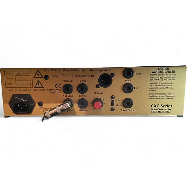 Used Eden CXC400 Bass Combo Amp