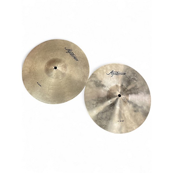 Used Agazarian 13in HiHat Cymbal