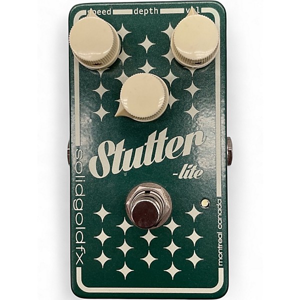 Used SolidGoldFX Stutter Lite Effect Pedal
