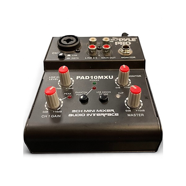 Used Pyle PAD10MXU Audio Interface