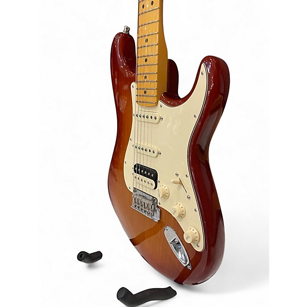 Used Fender American Professional Stratocaster HSS Shawbucker Sienna Sunburst Solid Body Electric Guitar
