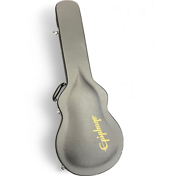 Used Epiphone LES PAUL MODERN Chrome Red Metallic Solid Body Electric Guitar