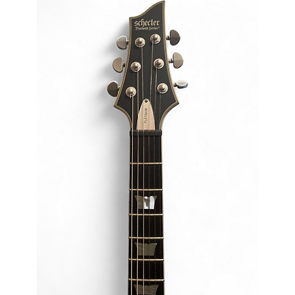 Used Schecter Guitar Research C1 Platinum Black Solid Body Electric Guitar