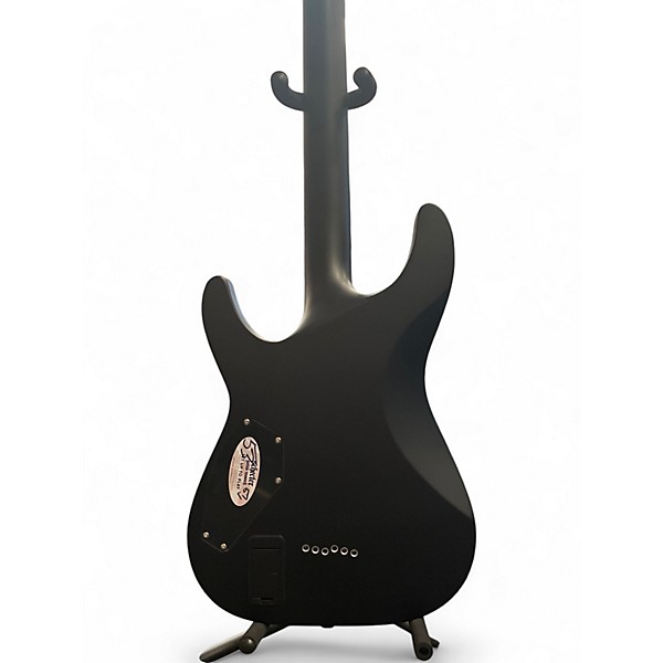 Used Schecter Guitar Research C1 Platinum Black Solid Body Electric Guitar