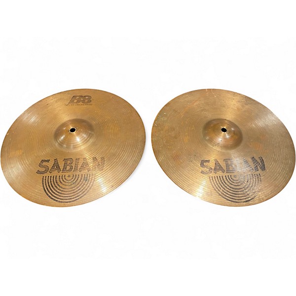 Used SABIAN 14in B8 Hi Hat Pair Cymbal