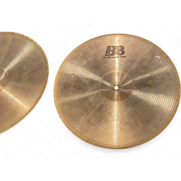 Used SABIAN 14in B8 Hi Hat Pair Cymbal
