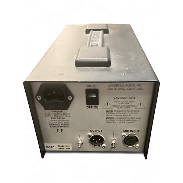 Used Universal Audio Solo 610 Microphone Preamp