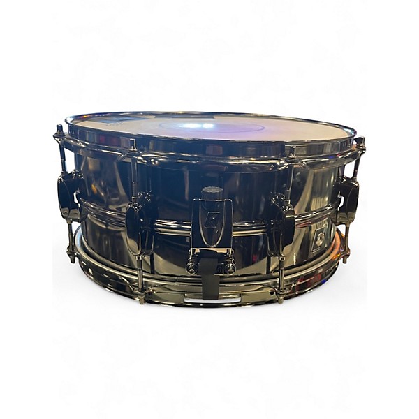 Used TAMA 14X7 Metalworks Snare Black Drum