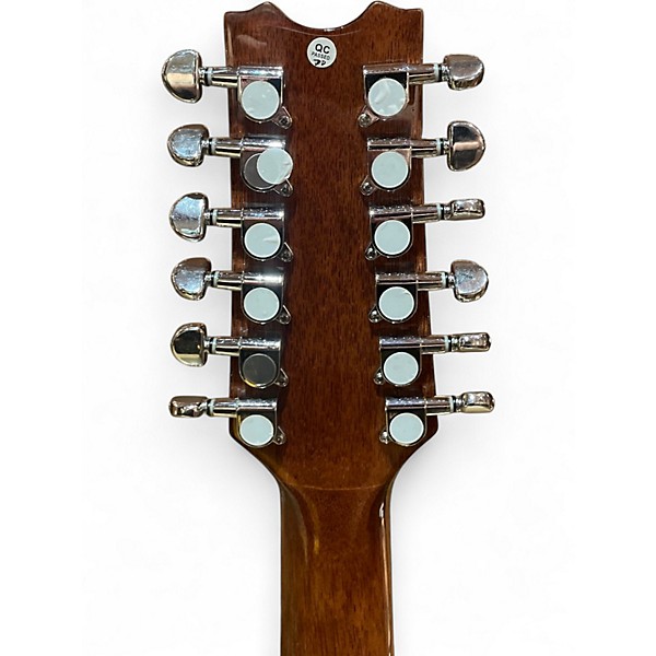 Used Dean AXS Exotic cutaway 12 koa 12 String Acoustic Electric Guitar