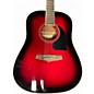 Used Ibanez PF15 red Acoustic Guitar thumbnail