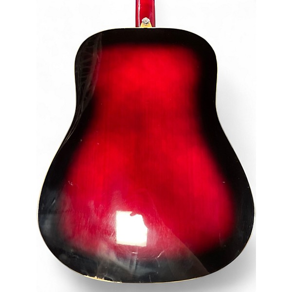 Used Ibanez PF15 red Acoustic Guitar