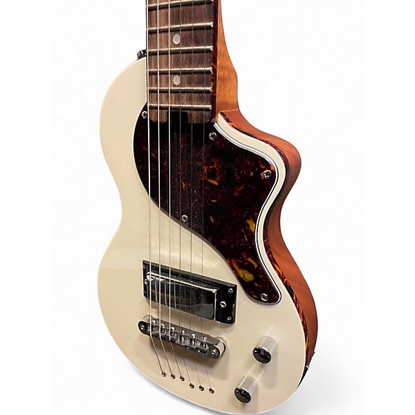 Used 2020 Blackstar Carry On Travel Guitar White Solid Body Electric Guitar