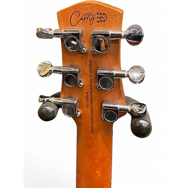 Used 2020 Blackstar Carry On Travel Guitar White Solid Body Electric Guitar