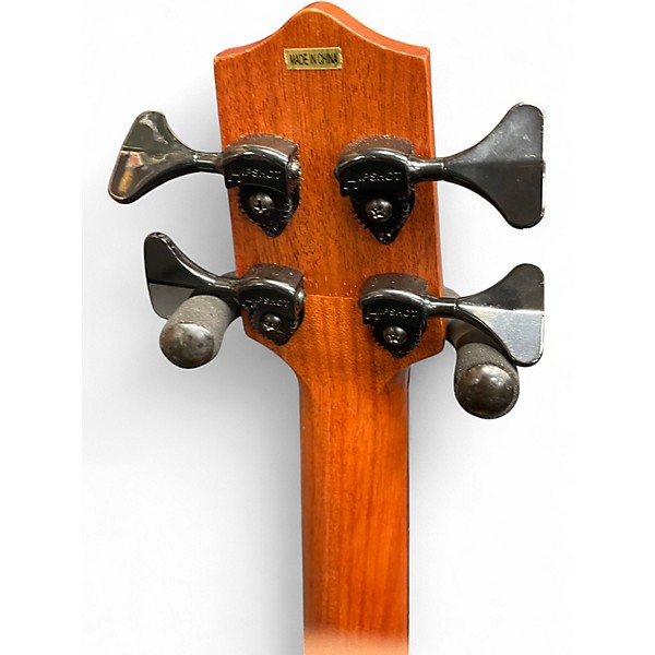 Used 2010s Kala Exotic Mahogany U-Bass Natural Acoustic Bass Guitar
