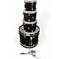 Used Gretsch Drums 4 Piece black hawk Black Drum Kit thumbnail