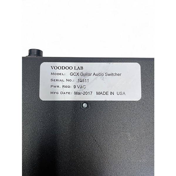 Used Voodoo Lab GCX GUITAR AUDIO SWITCHER MIDI Foot Controller
