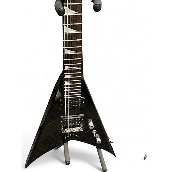 Used 2000s Jackson KING V Black Solid Body Electric Guitar