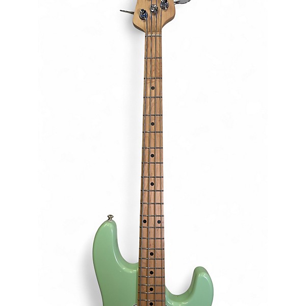 Used Sterling by Music Man Ray4 Mint Green Electric Bass Guitar