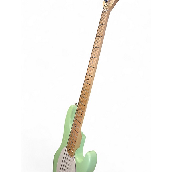 Used Sterling by Music Man Ray4 Mint Green Electric Bass Guitar
