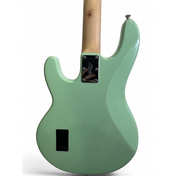 Used Sterling by Music Man Ray4 Mint Green Electric Bass Guitar