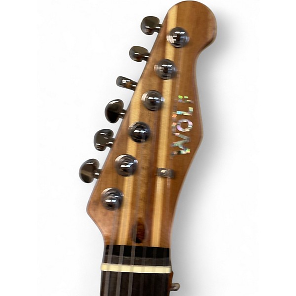 Used Wolf T-Dawg Natural Solid Body Electric Guitar