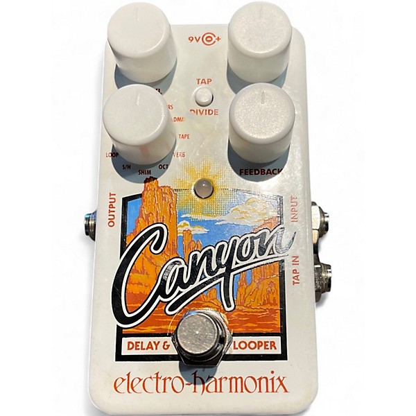 Used Electro-Harmonix Canyon Delay and Looper Effect Pedal