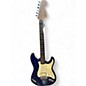 Used 2009 Squier Affinity Stratocaster Daphne Blue Solid Body Electric Guitar thumbnail